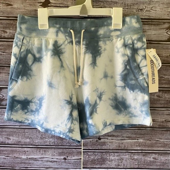 NWT Goodthreads Tie-Dyed Shorts Size XS - Picture 1 of 8